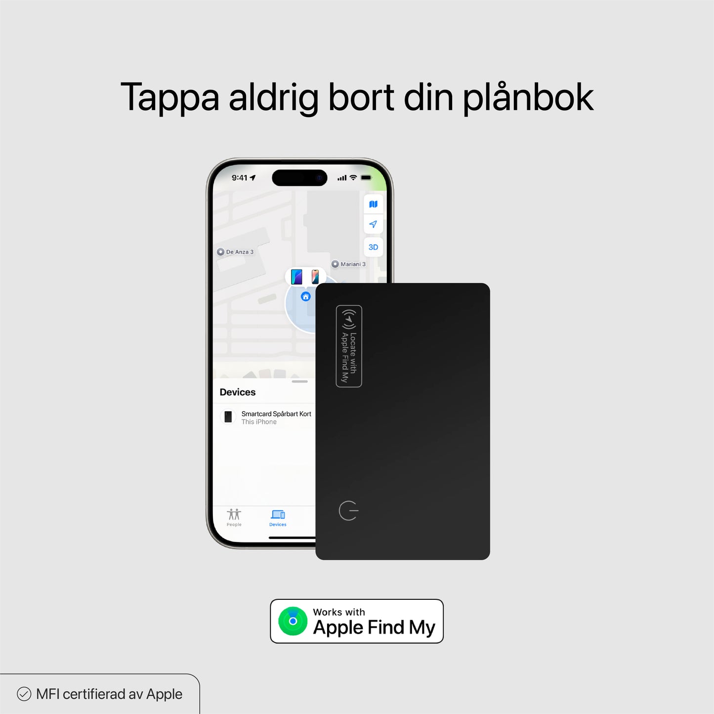 Smartcard - Spårbart kort